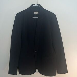 Loft Suit Jacket/Blazer, 14T, Black